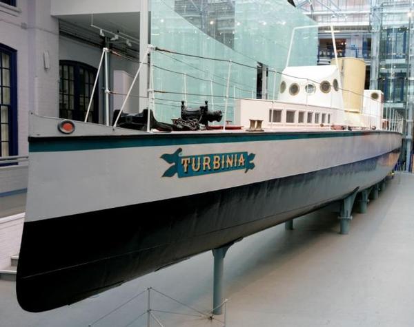 Turbinia and the steam turbine