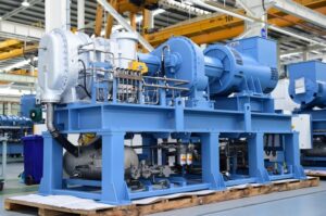 Steam screw expander generator set